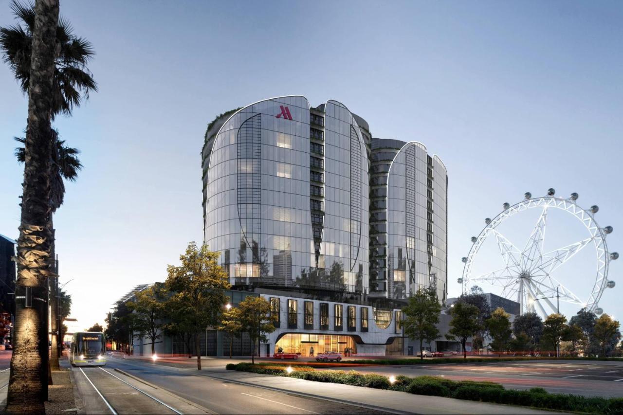 Melbourne Marriott Hotel Docklands Exteriér fotografie The proposed hotel